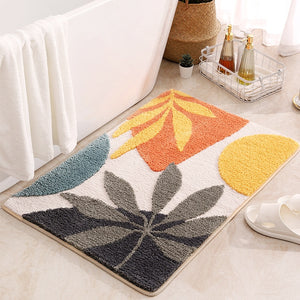 Open image in slideshow, Tropical Garden Microfiber Bath Mat
