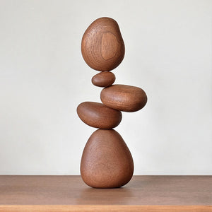 Balancing Stone Statue